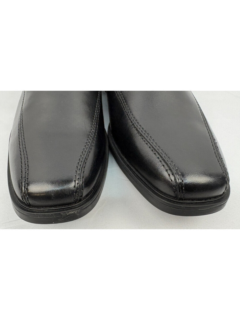 Clarks Collection Tilden Walk Men's 10.5M Black Leather Dress Shoes - Picture 5 of 12